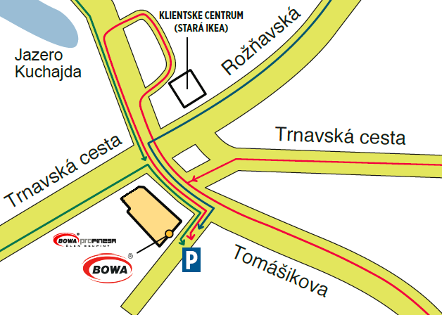 mapa - Tomikova 31, Bratislava